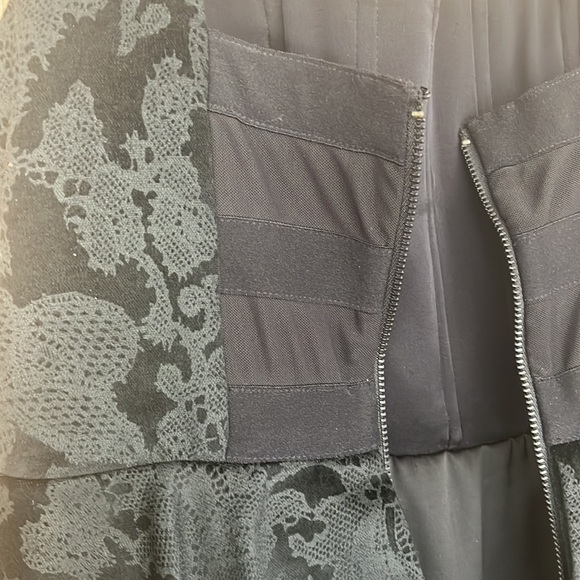 Alice + Olivia - Black Peplum Dress - Picture 9 of 11